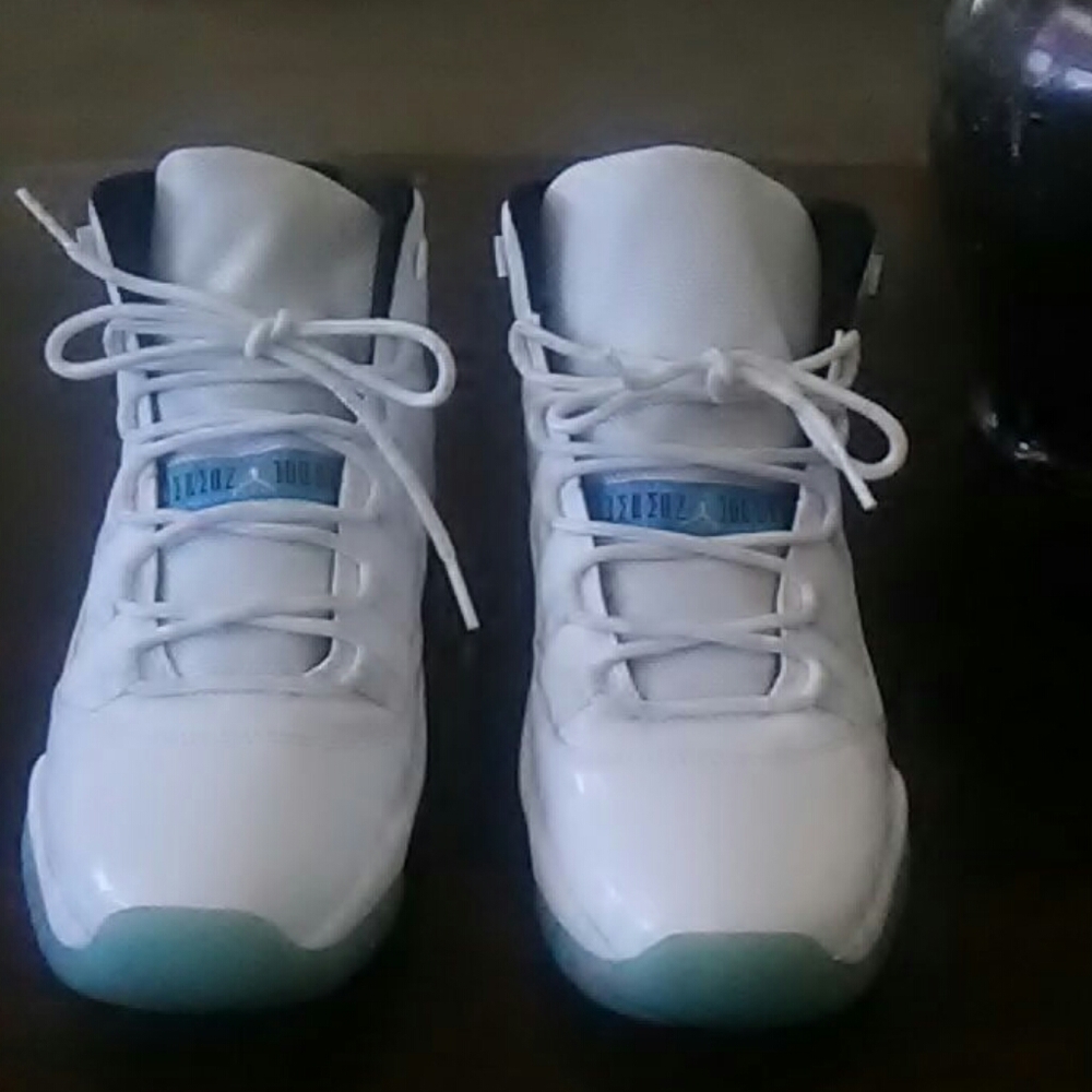 Basketball sneakers.